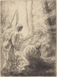 Der Tod und der Holzfäller, 2. Tafel