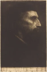 Kopf eines Mannes Tete d