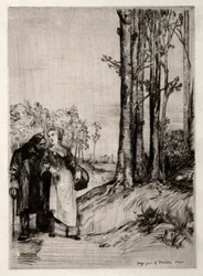 Le Promenade du convalescent, ca. 1861