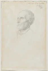 Porträt von Sir Frederick W. Burton, Direktor der National Gallery, London, 1881