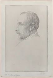 Porträt von William Cawthorne Unwin, 1892