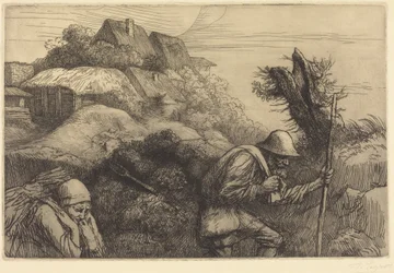 Rückkehr aus dem Wald
