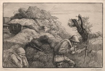 Rückkehr aus dem Wald Le Retour du Bois