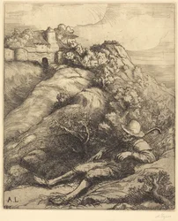 Schlafender Hirte (Die Ruhe des Hirten)