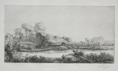 Der Bauernhof am Fluss
