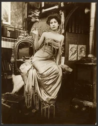 Weibliches Modell mit Lorbeerzweig, Paris