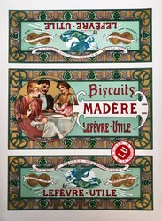 Lefèvre-Utile Keksverpackung, ca. 1890-1910 (Illustration)