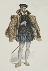 Porträt von Gaspard de Coligny