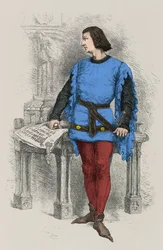 Porträt von König Karl 5, der Weise