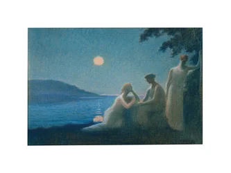 Unter einem Mondstrahl, um 1895