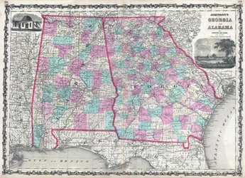 Johnsons Georgia und Alabama