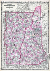 Johnsons New Hampshire und Vermont