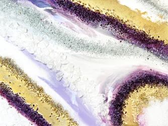 Amethyst-Gold-Geodenfluss
