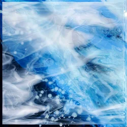 Aqua Blauer Fluss
