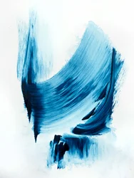 Blauer Abstrakter Fluss