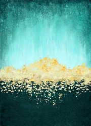 Goldenes Meeresglitzern