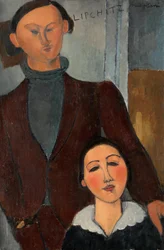 Jacques und Berthe Lipchitz, 1916