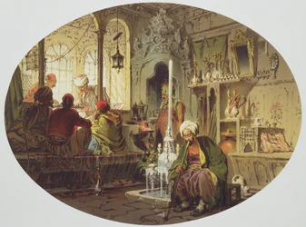 Osmanisches Kaffeehaus, 1862