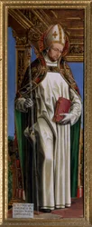 Heiliger Hugo von Avalon (oder Hugo von Lincoln) (1140-1200), französischer Bischof