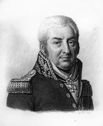 Porträt des Generals Nicolas Antoine Sanson (1756-1824). In 
