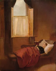 Der Genesende, ca. 1900