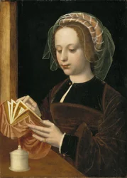 Maria Magdalena beim Lesen
