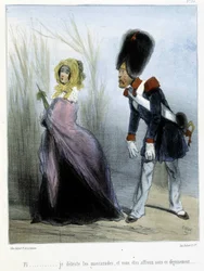 Karikatur - in „Madeleines“ von Cham, ca. 1870-1880