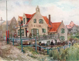Ein flämisches Gasthaus – Kegeln spielen, La Panne