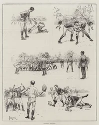 Fußballskizzen