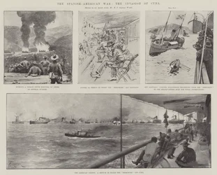 Der Spanisch-Amerikanische Krieg, die Invasion Kubas
