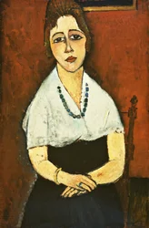 Mädchen mit Halskette