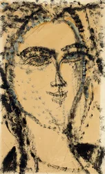 Kopf einer Frau, 1915