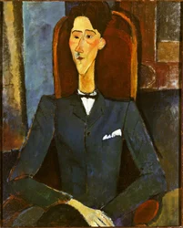 Jean Cocteau, Gemälde von Amedeo Modigliani, 1916