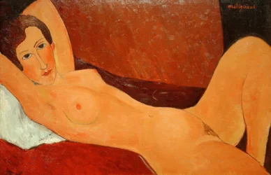 Liegender Akt (Céline Howard)