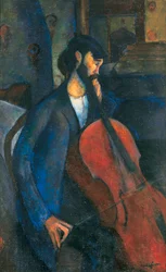 Der Cellist, 1909