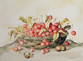 Korb mit Kirschen, 1998
