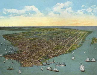 Vogelperspektive, Key West, Florida