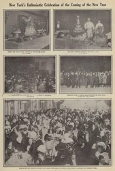 New Yorks begeisterte Feier des Neujahrs