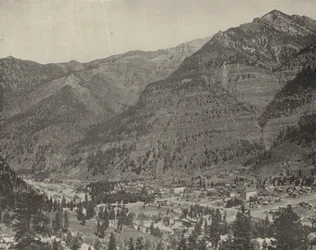 Ouray, Colorado (s/w Foto)