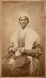 Carte de visite von Sojourner Truth, 1864