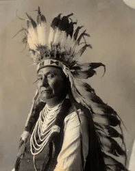 Häuptling Joseph Washington, Nez Perce, District of Columbia, April 1900