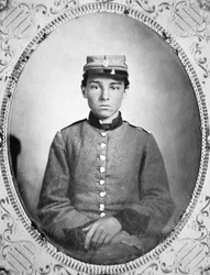Edwin Tennison, Soldat der Konföderierten Armee