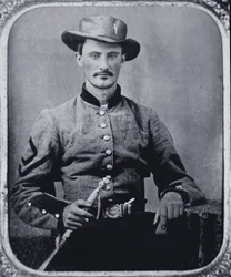 Marmaduke Marshall, Soldat der Konföderiertenarmee