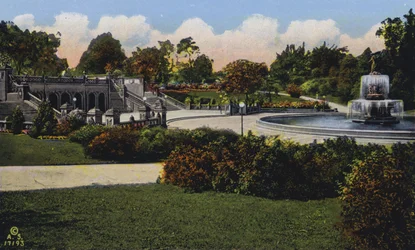 New York: Terrasse und Bethesda-Brunnen, Central Park