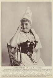 Olympe Bertrand, normannisches Bauernmädchen