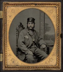 Porträt eines Soldaten, 1860er