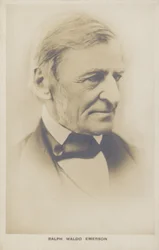 Ralph Waldo Emerson (1803-1882), amerikanischer Autor