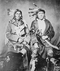 Zwei Sioux-Häuptlinge