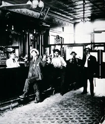 Typischer westlicher Saloon