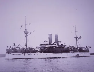USS Maine, später im Hafen von Havanna versenkt